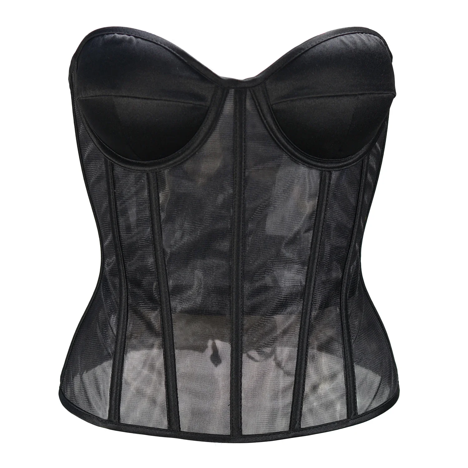 Karın korse çift katmanlı şeff - Sheer Mesh Bra incelemesi ve fiyatı